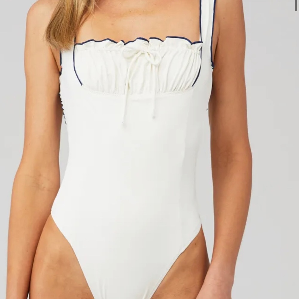 FRANKIES BIKINIS- FAWN ONE PIECE. Color- HoneyMoon Phase